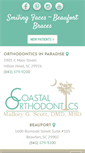 Mobile Screenshot of beaufortbraces.com